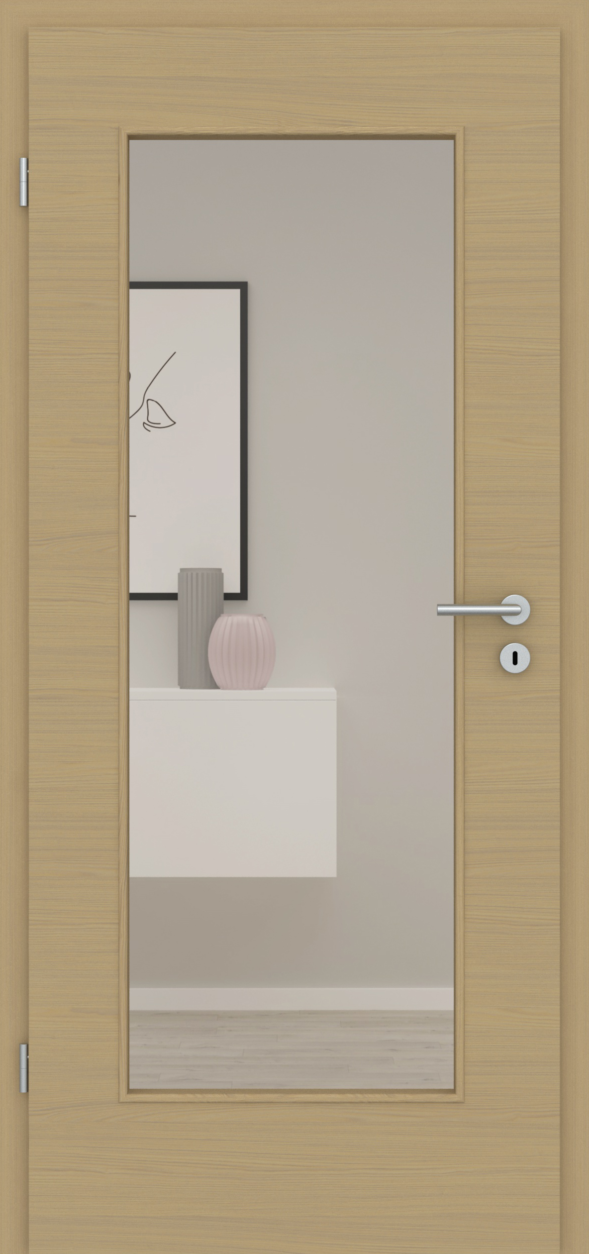 Eiche Naturbeige quer