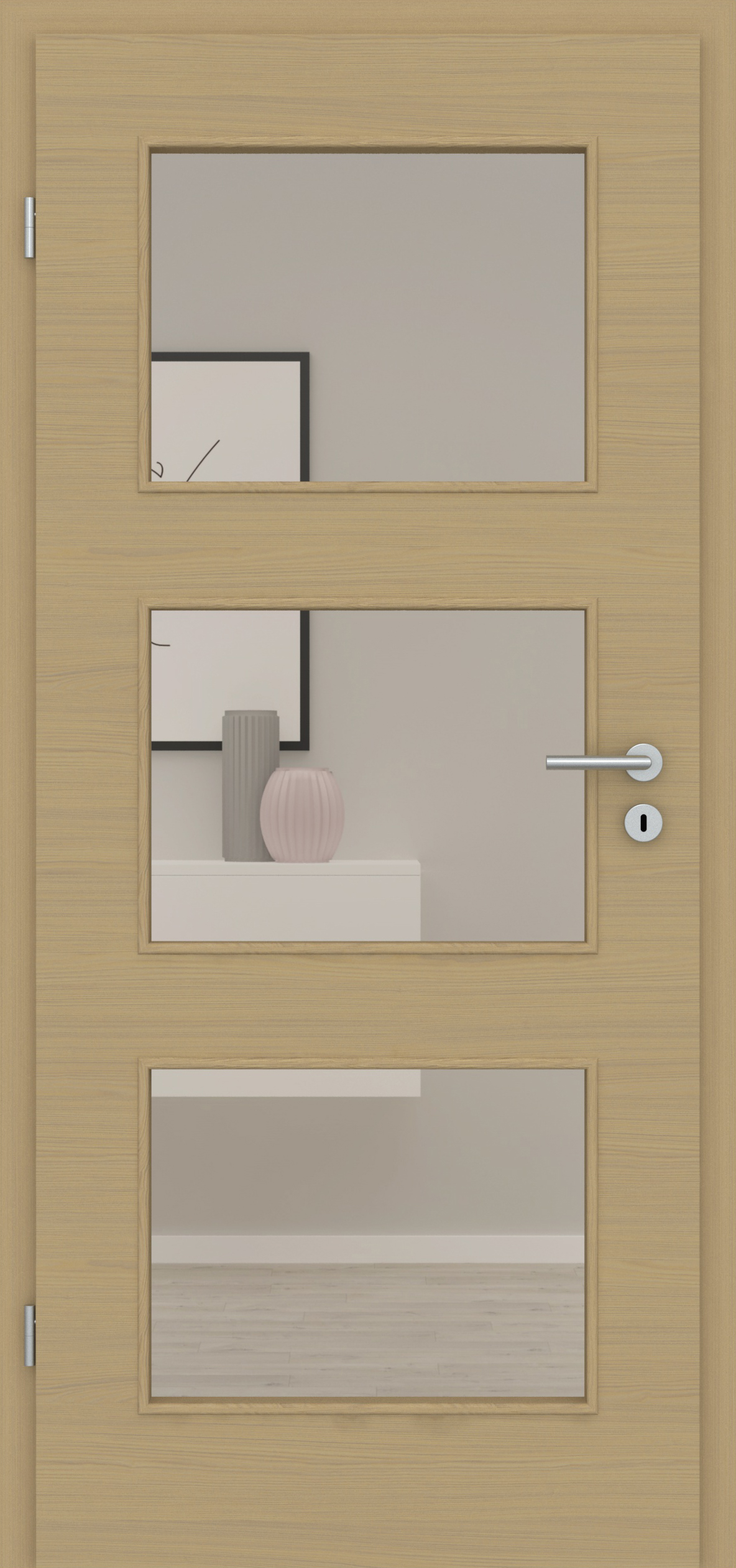 Eiche Naturbeige quer