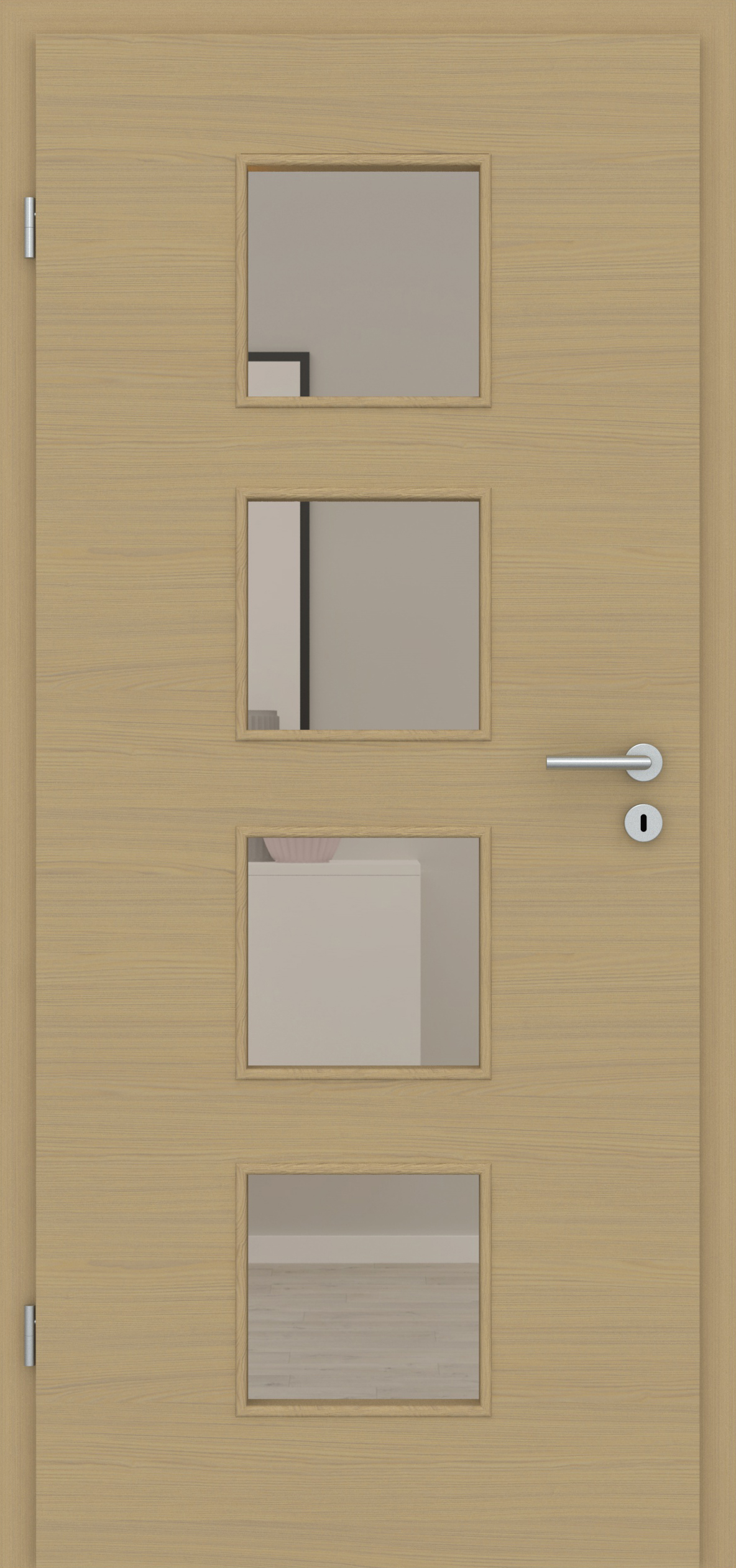 Eiche Naturbeige quer