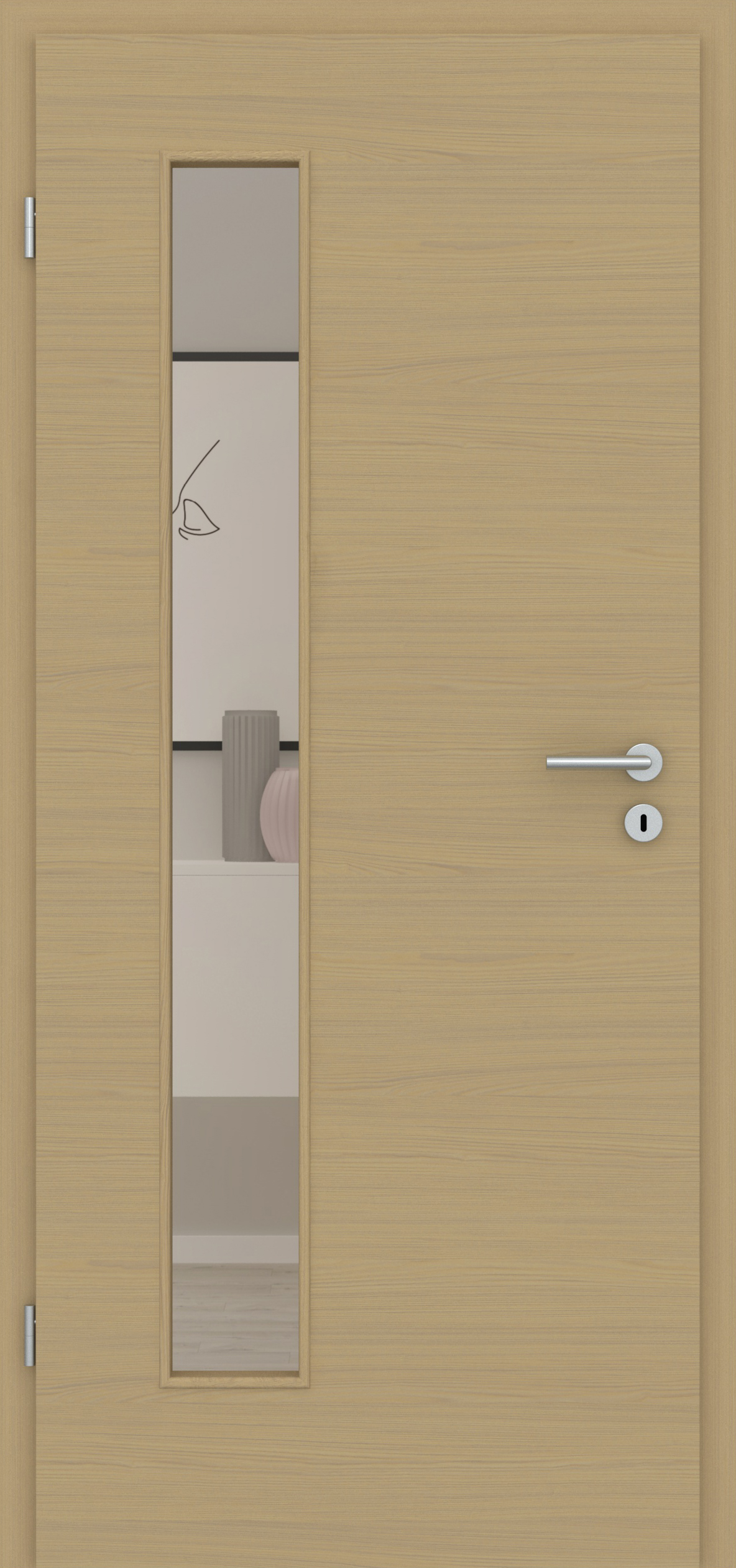 Eiche Naturbeige quer