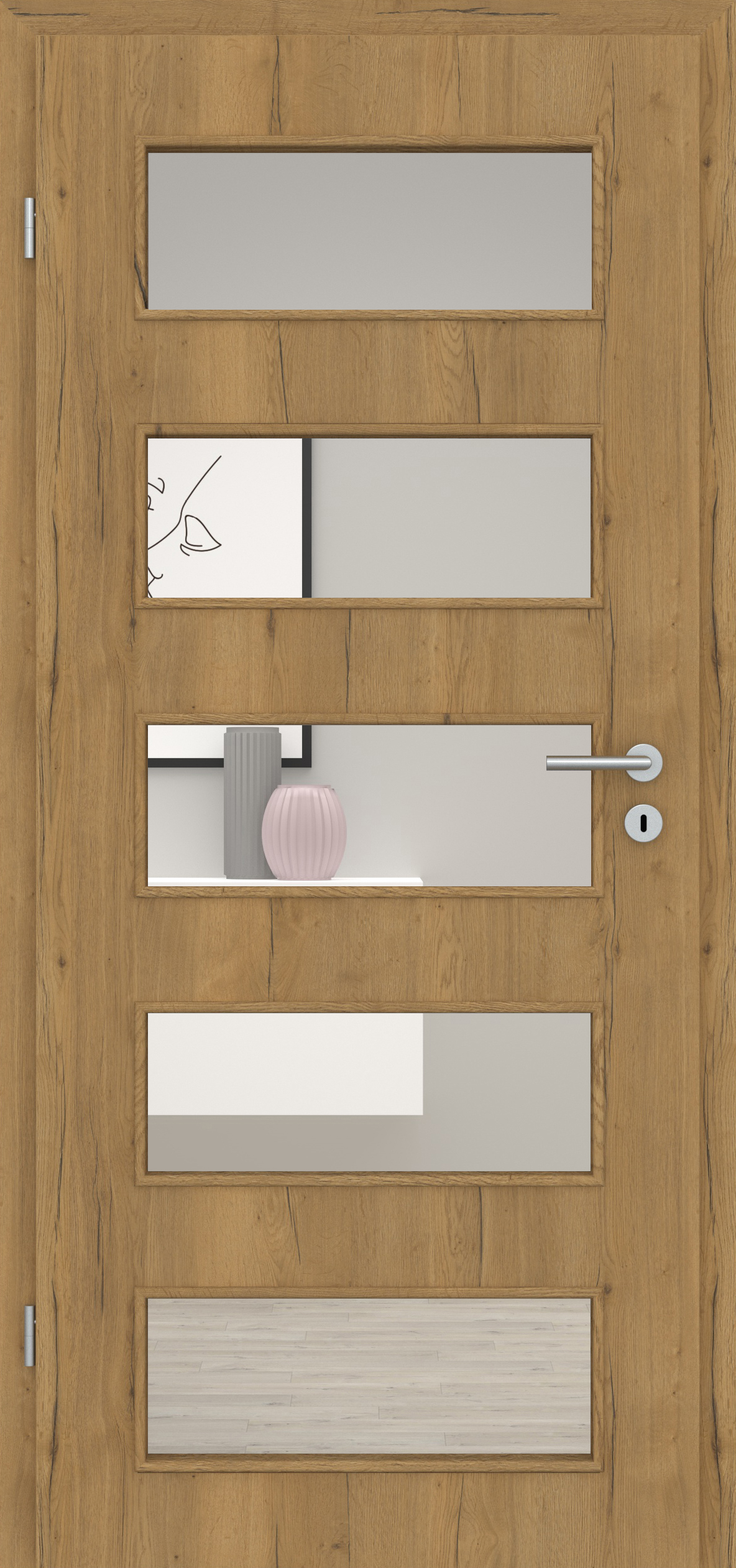 Fachwerk Eiche Honig