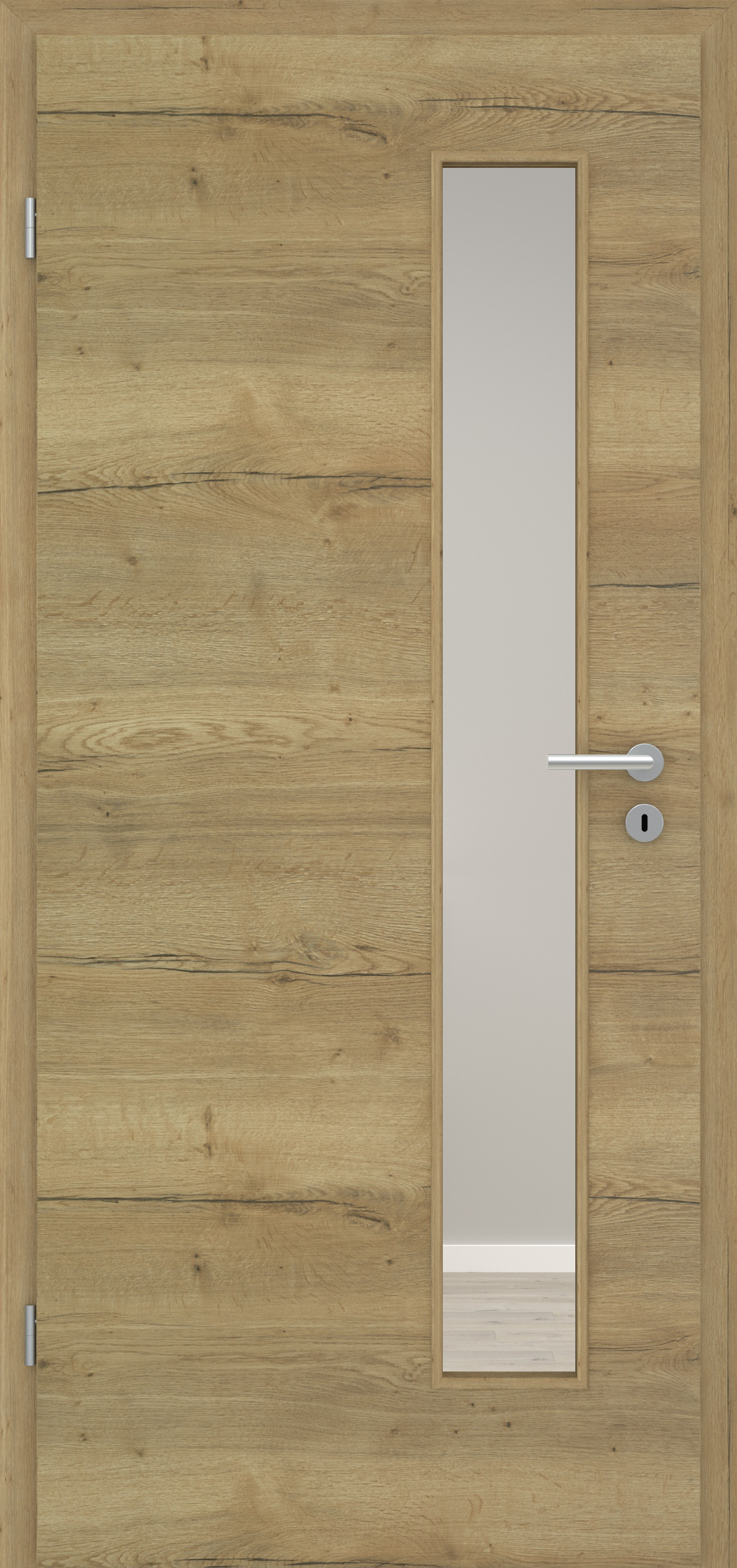 Fachwerk Eiche Natur quer