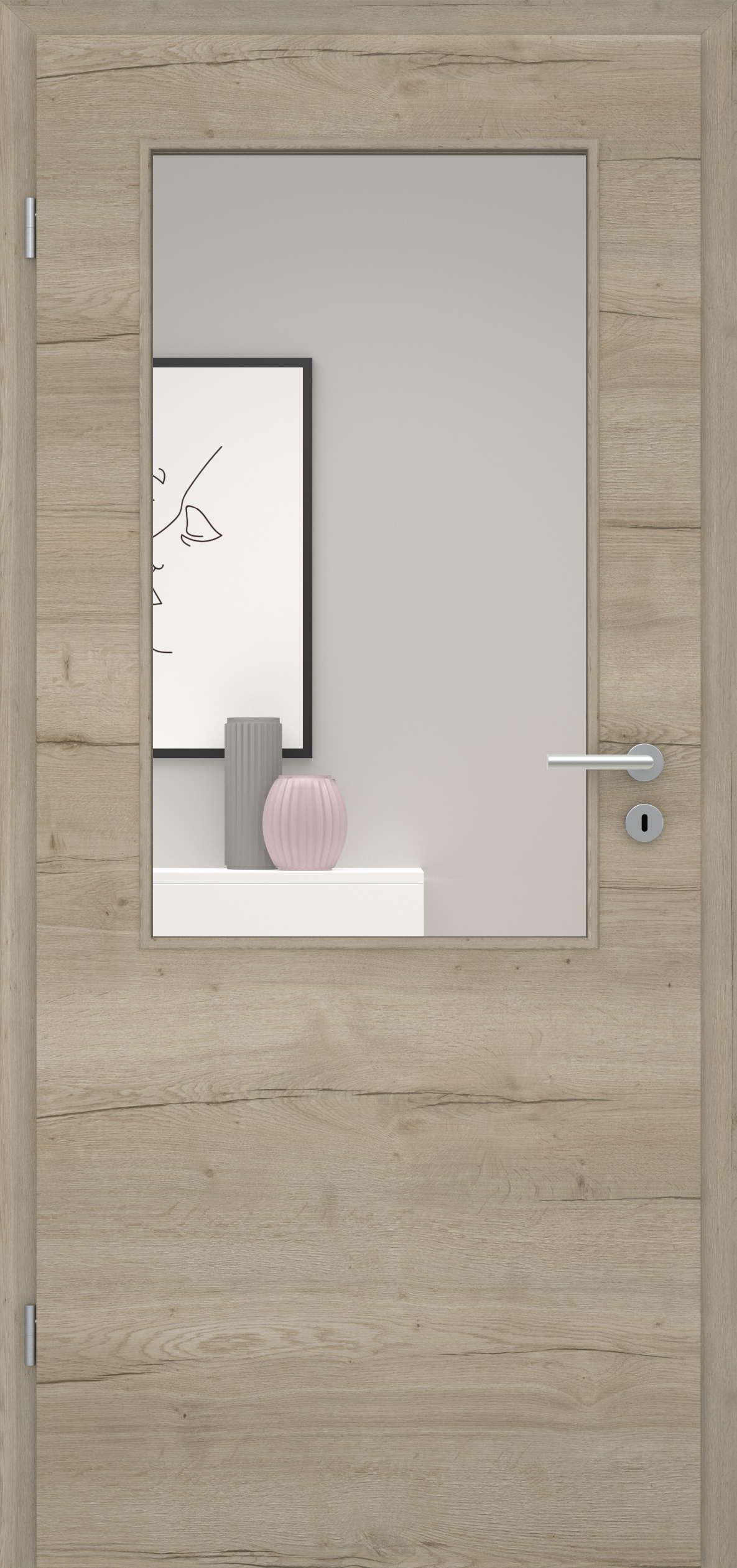 Fachwerk Eiche Sand quer