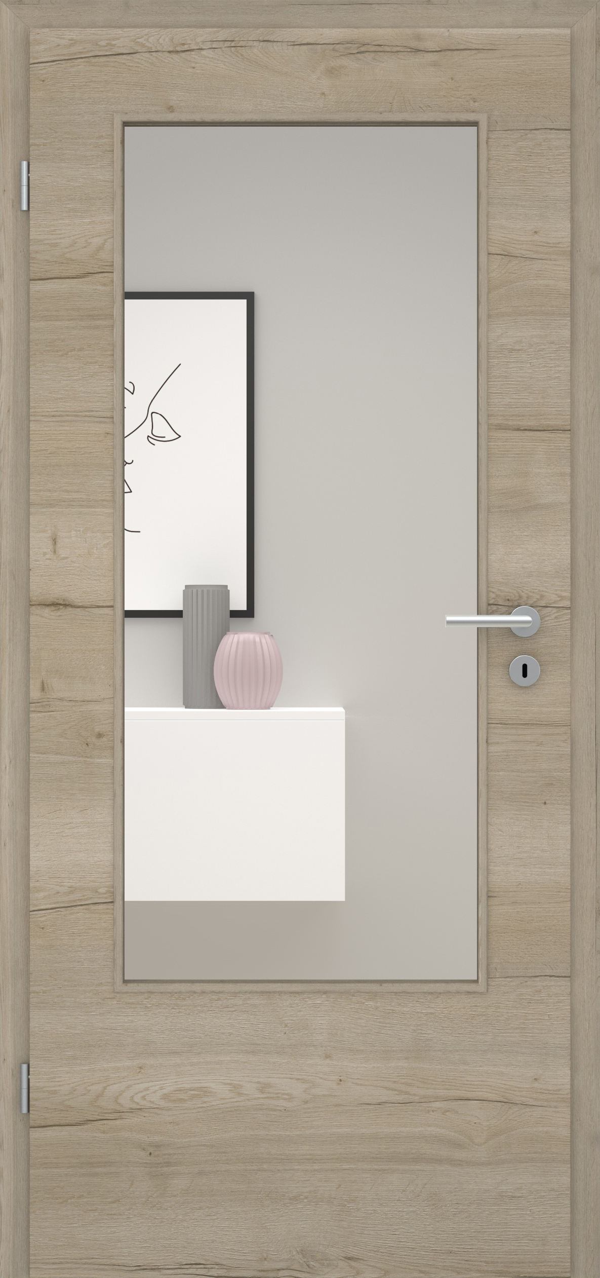 Fachwerk Eiche Sand quer