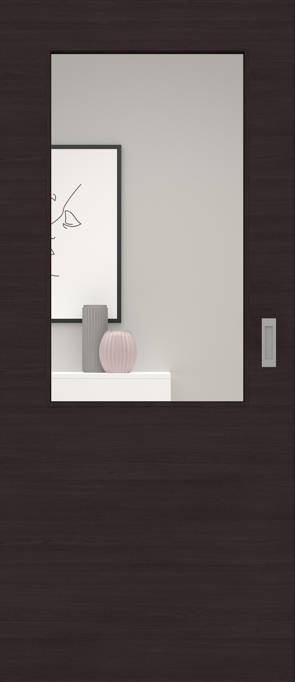 Eiche Graphitgrau quer