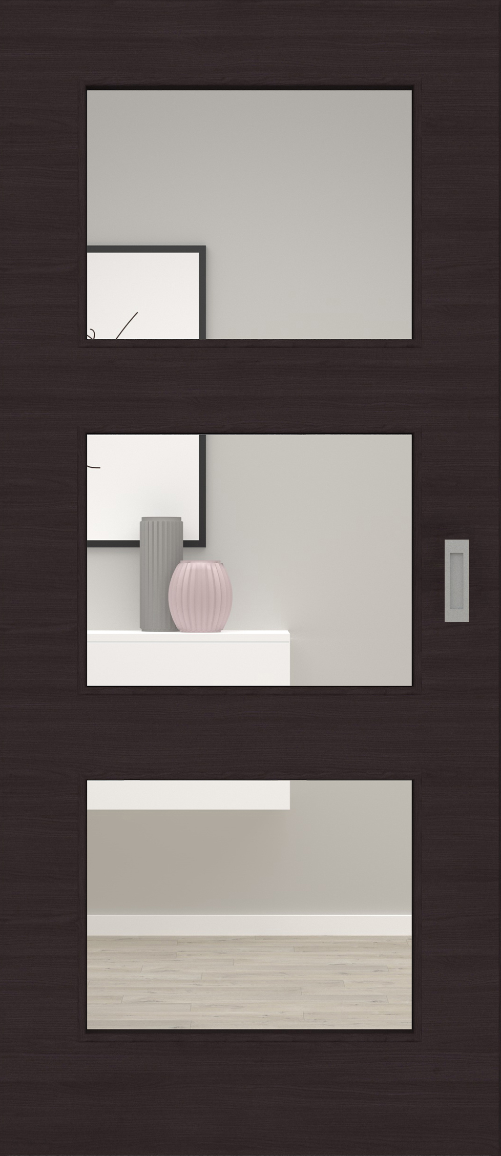 Eiche Graphitgrau quer