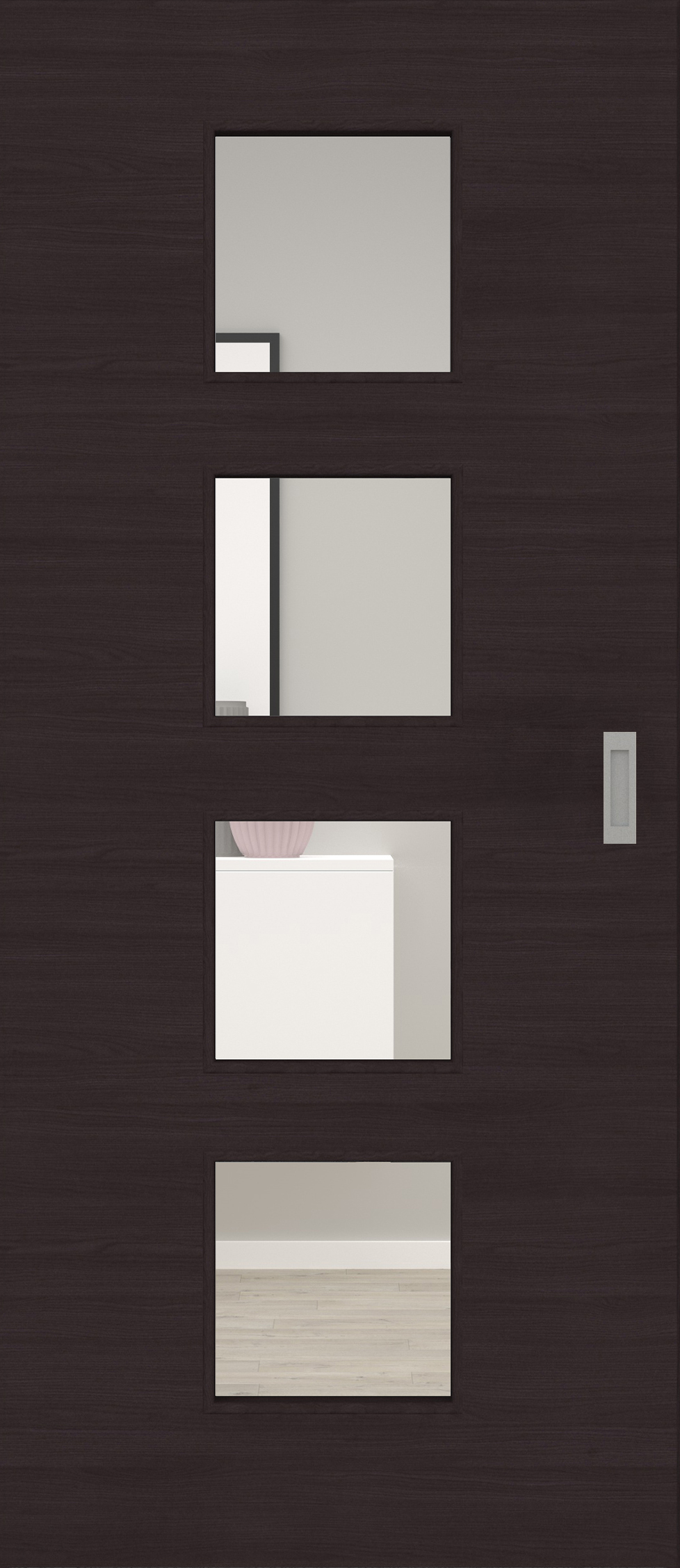 Eiche Graphitgrau quer