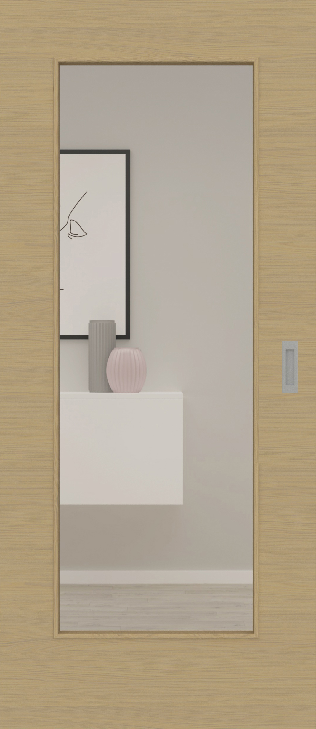 Eiche Naturbeige quer