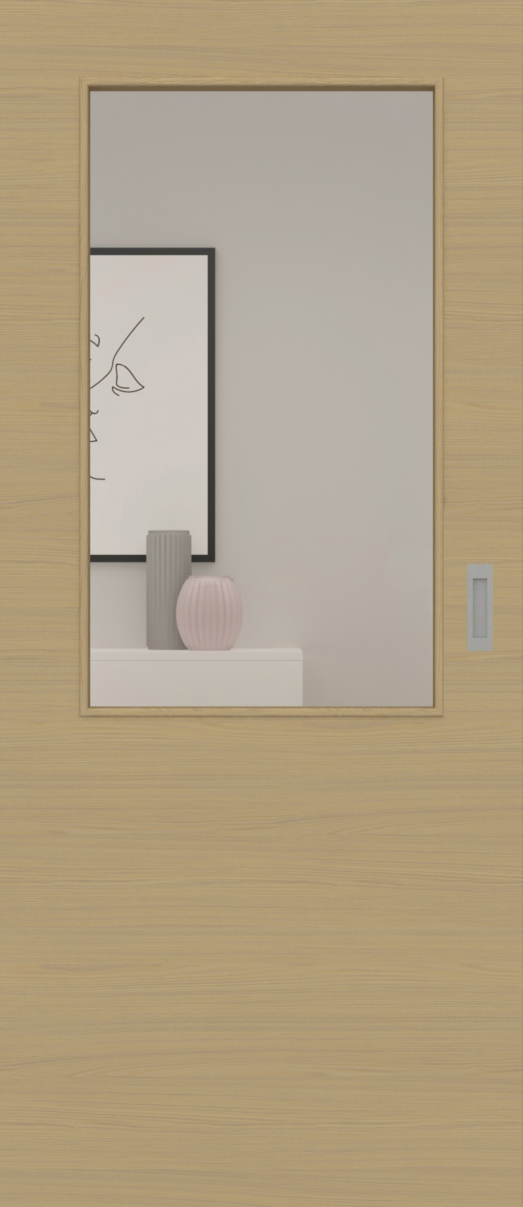 Eiche Naturbeige quer