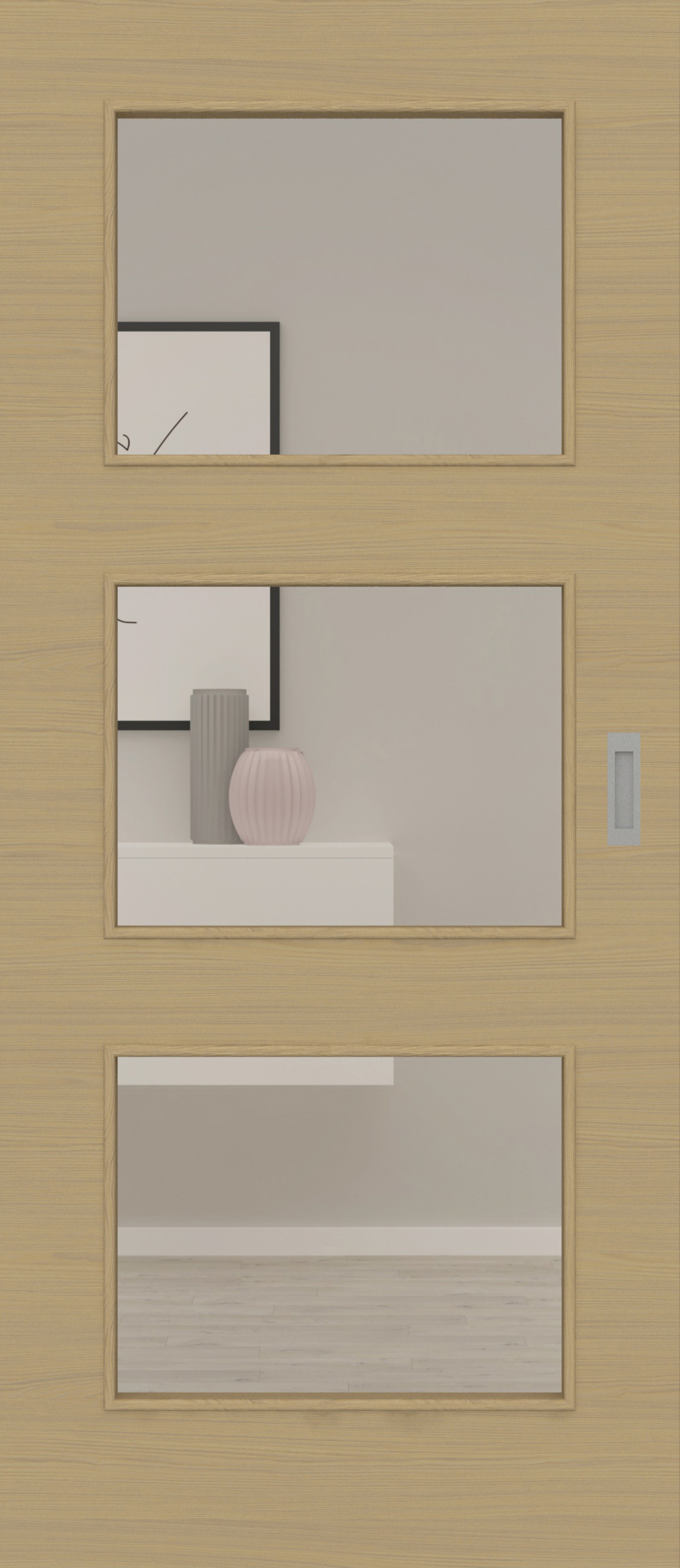 Eiche Naturbeige quer