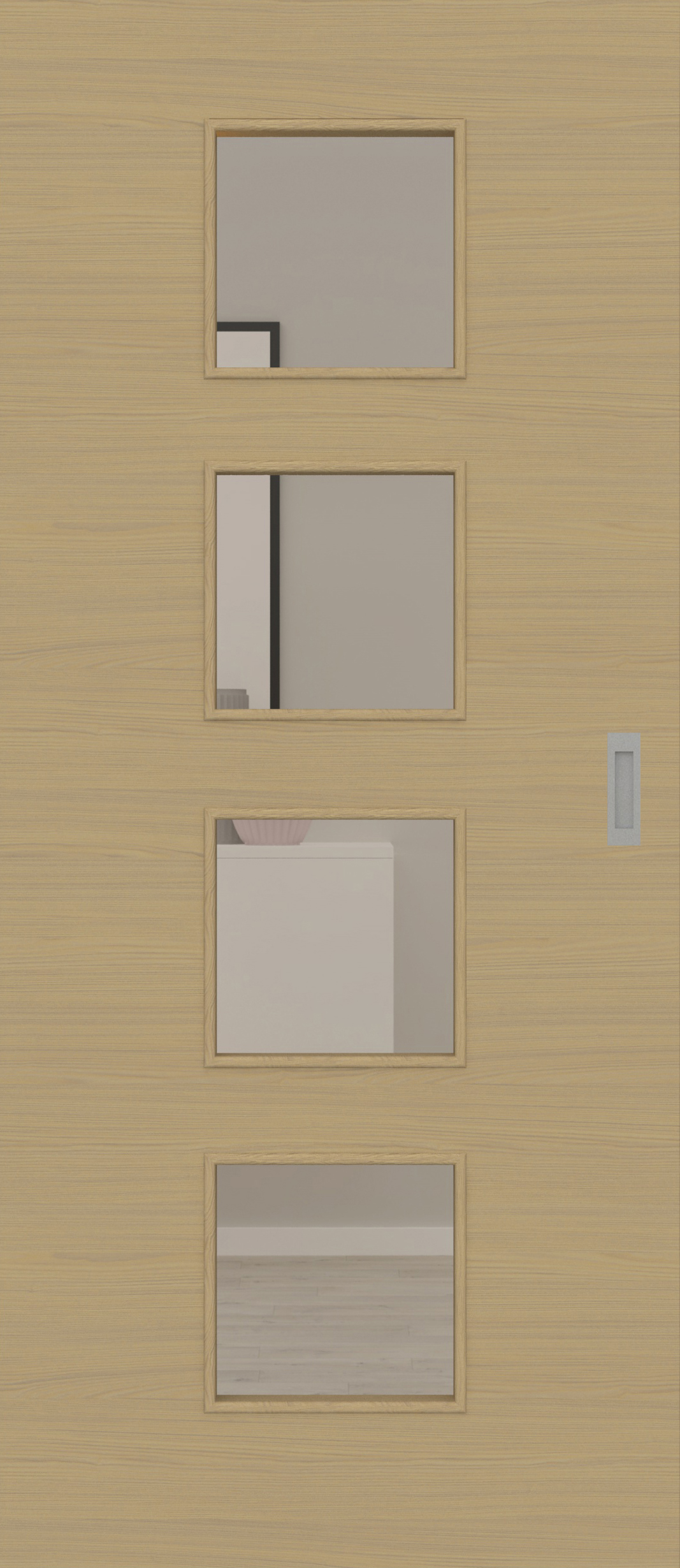 Eiche Naturbeige quer