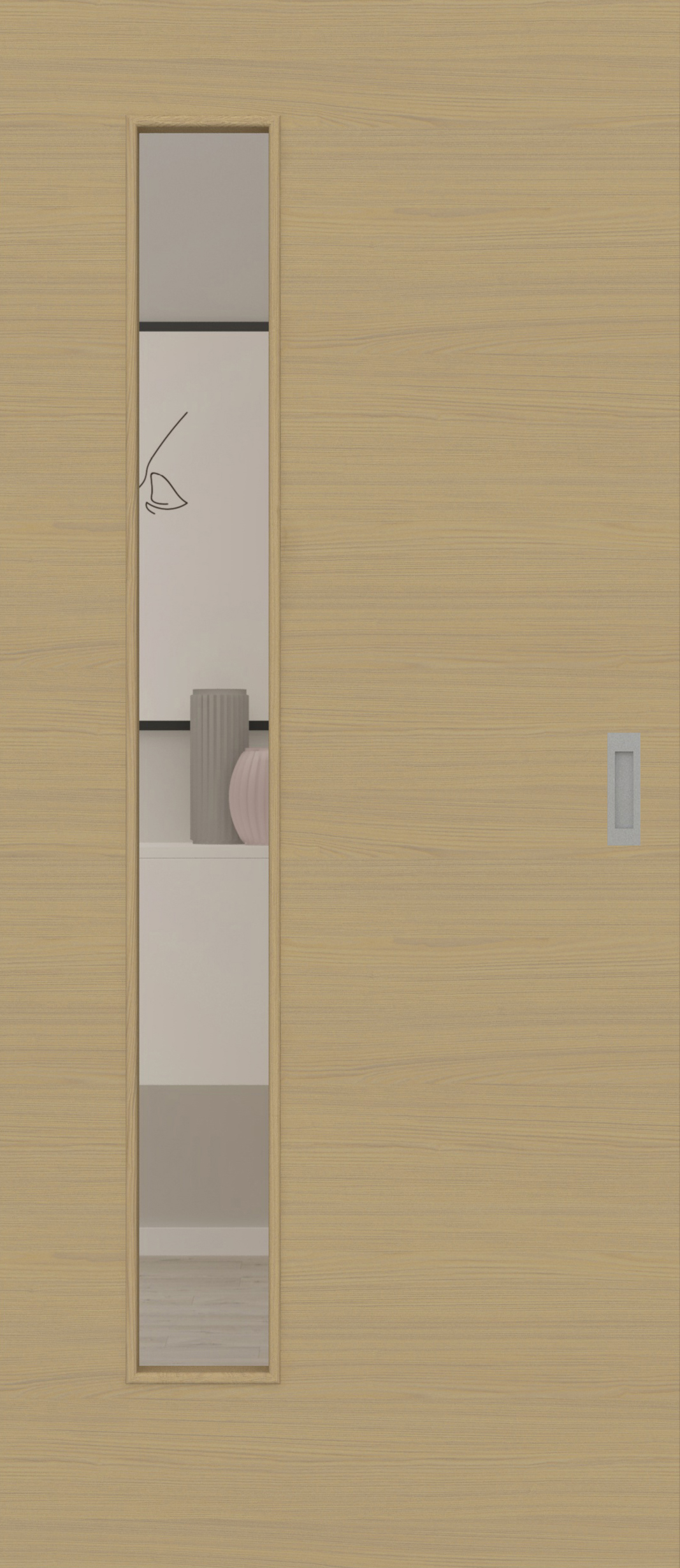 Eiche Naturbeige quer