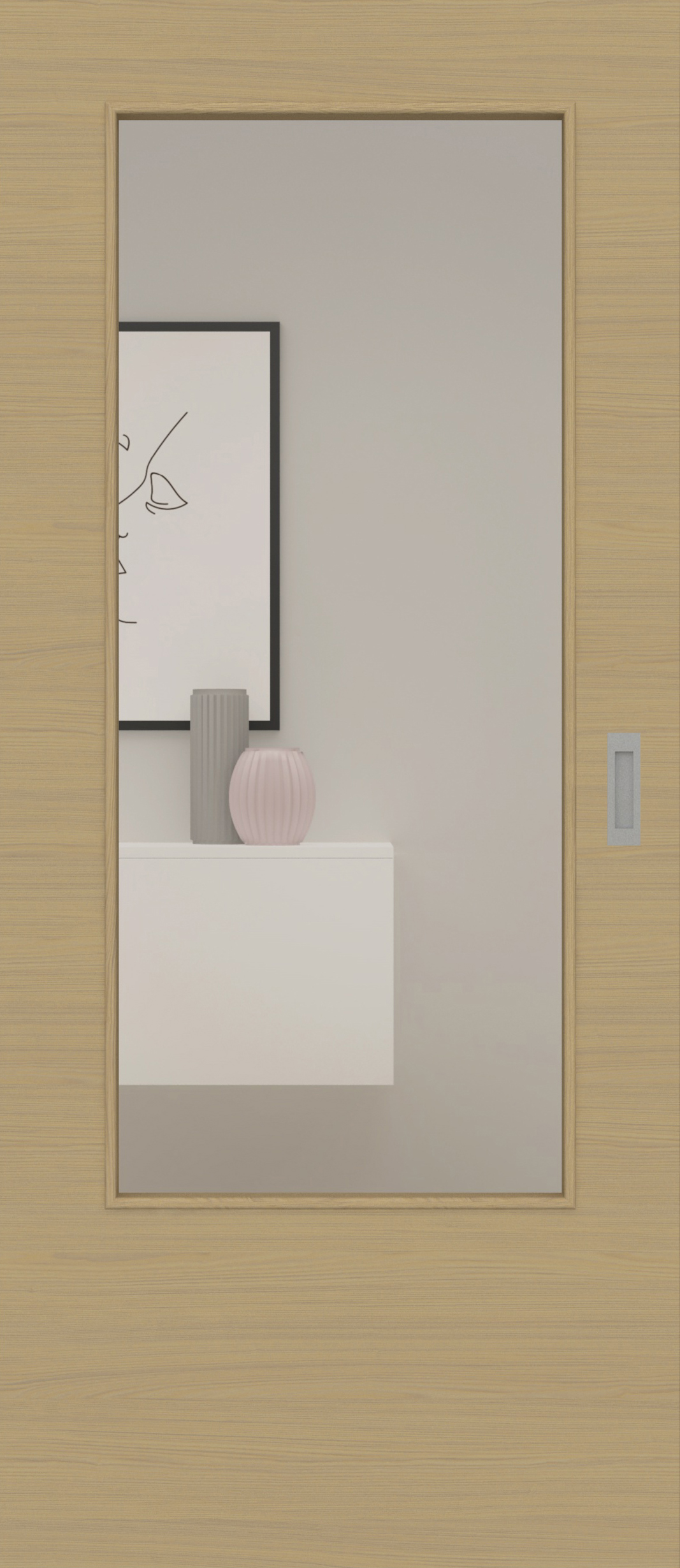 Eiche Naturbeige quer