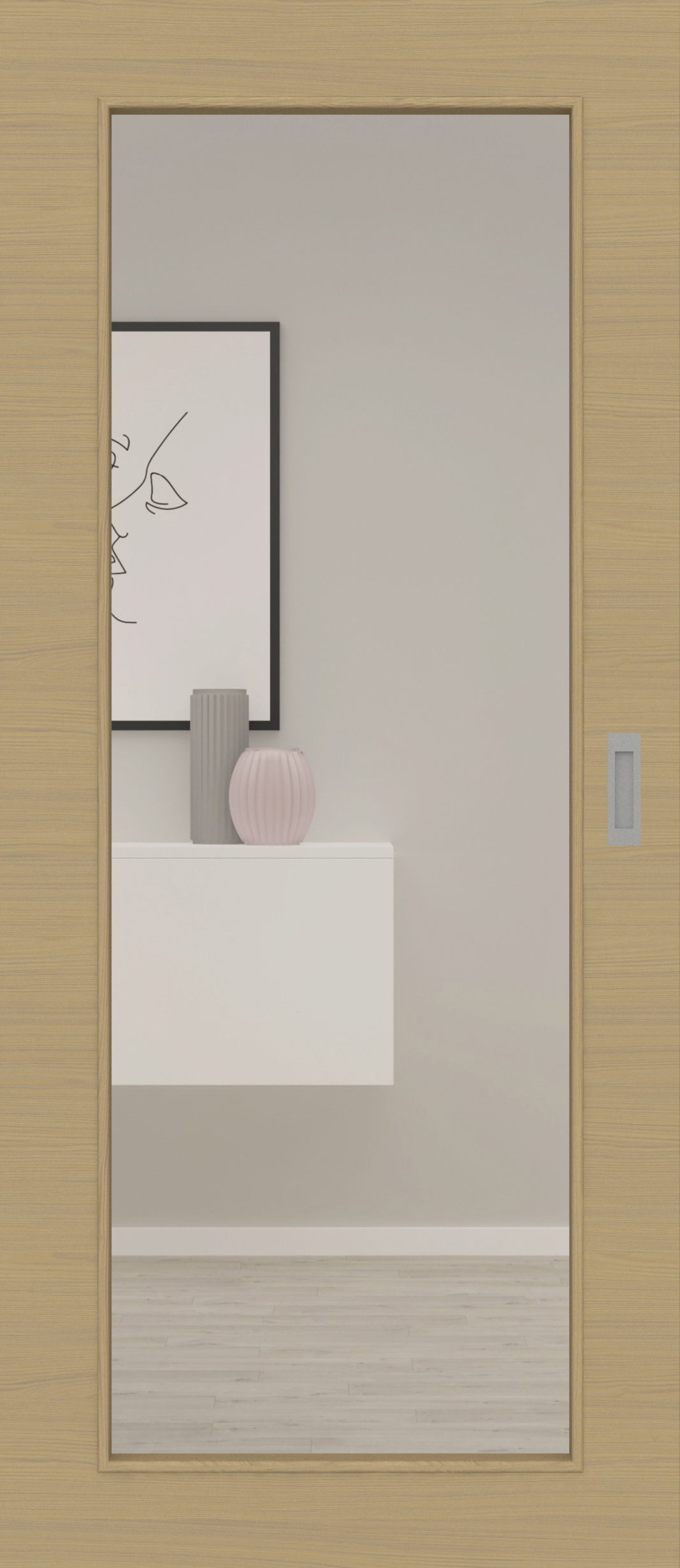 Eiche Naturbeige quer