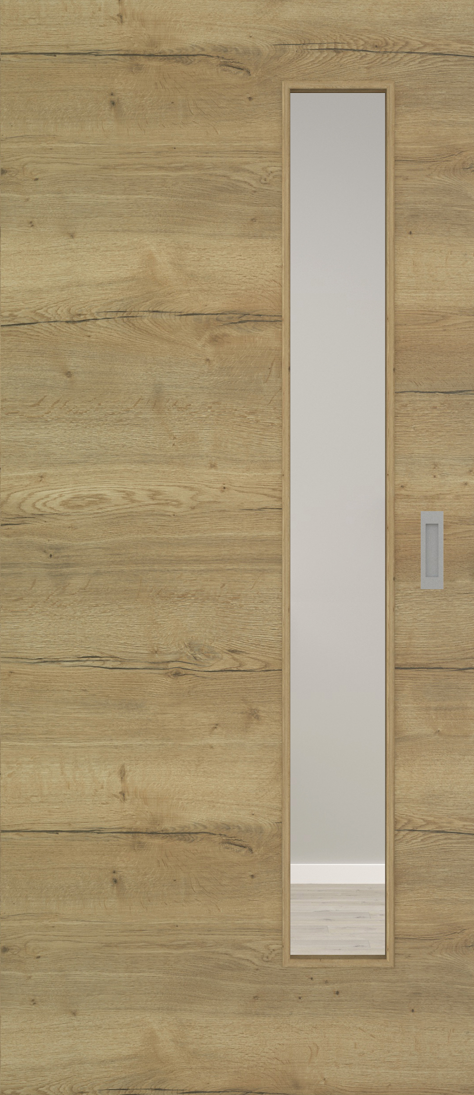 Fachwerk Eiche Natur quer