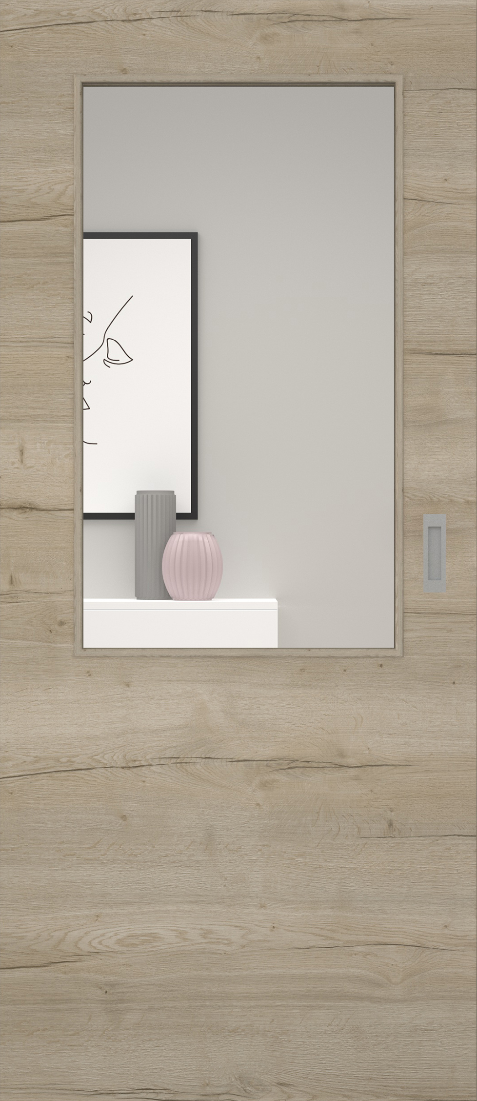 Fachwerk Eiche Sand quer