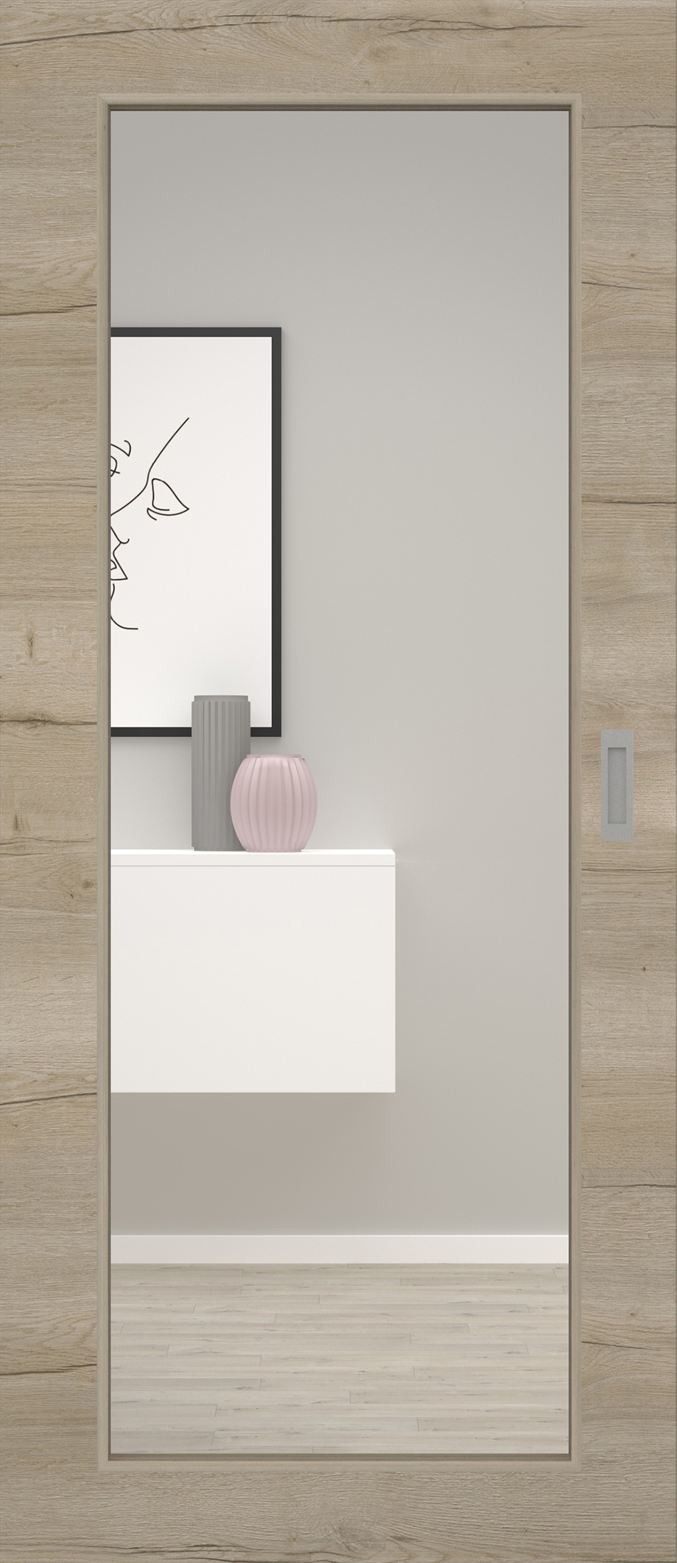 Fachwerk Eiche Sand quer