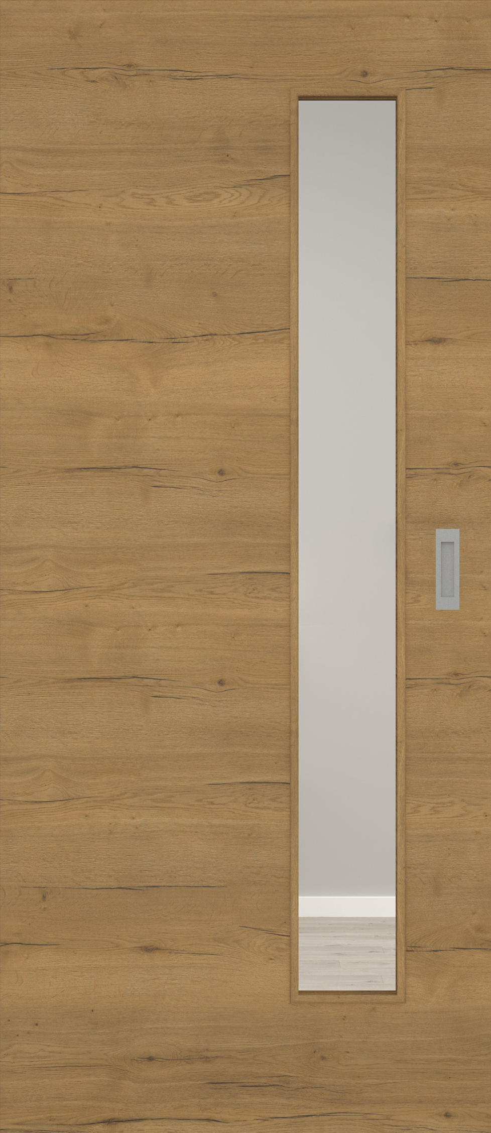 Fachwerk Eiche Honig quer