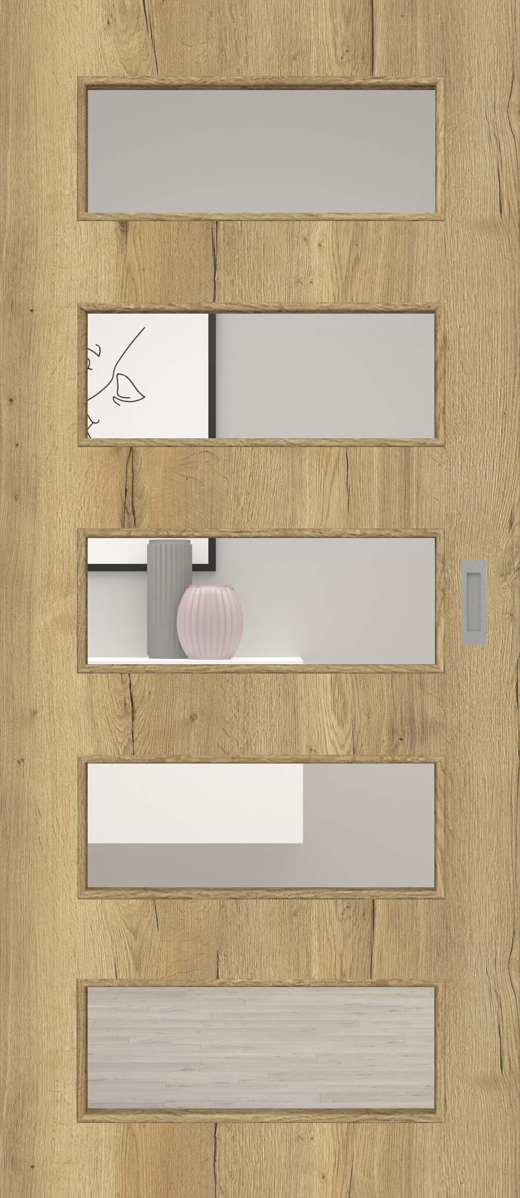 Fachwerk Eiche Natur