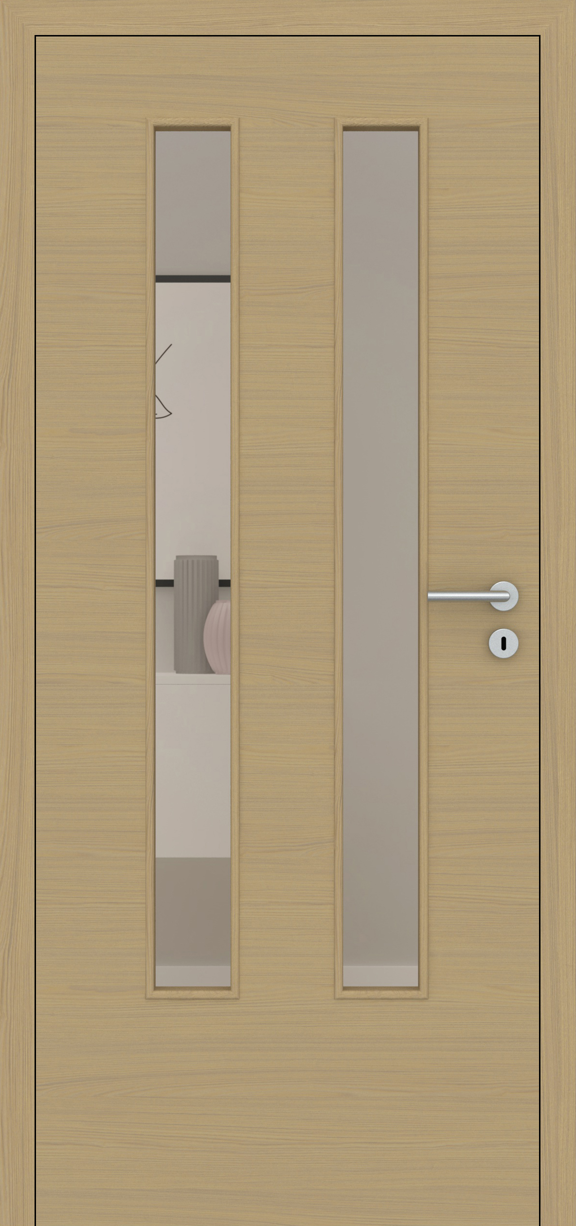 Eiche Naturbeige quer