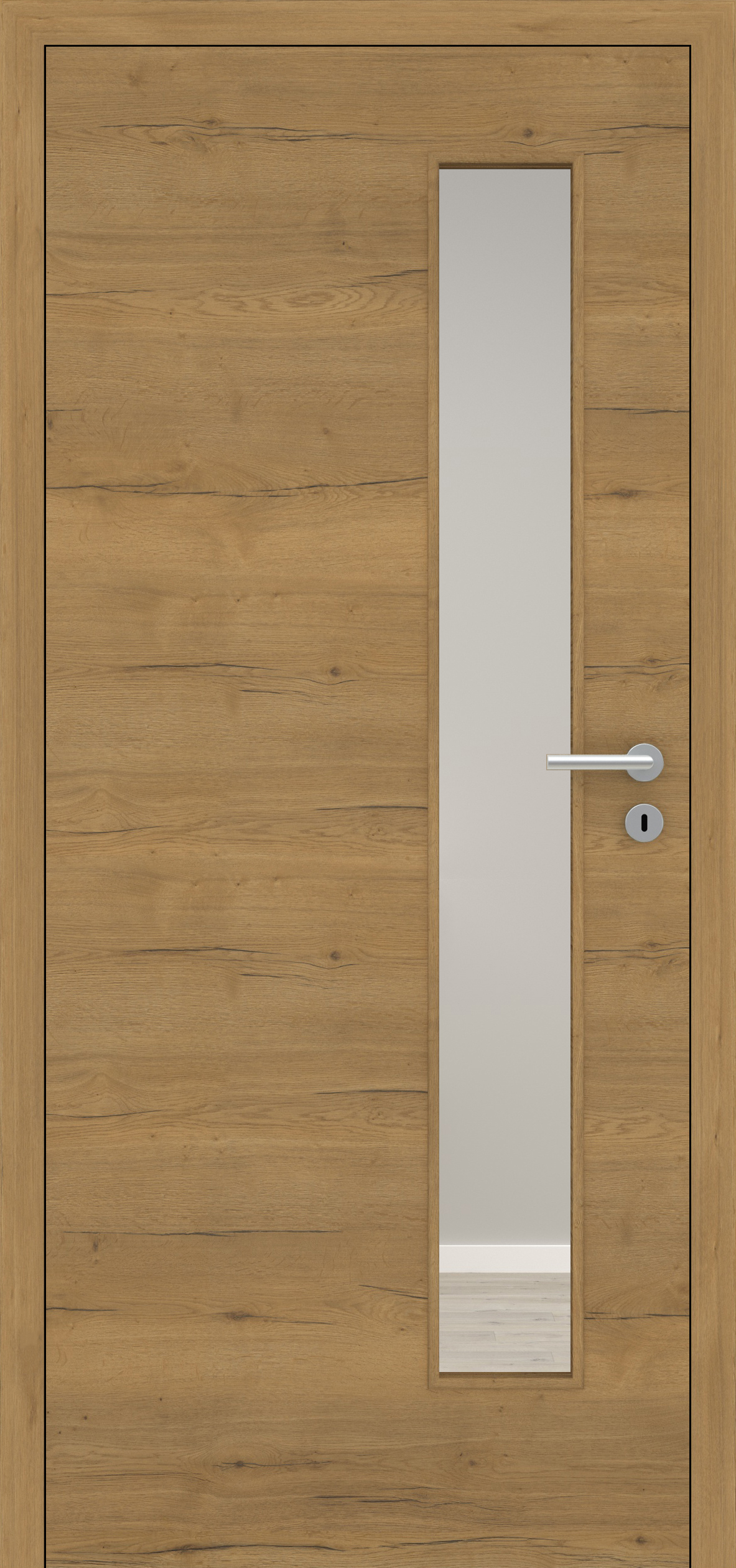 Fachwerk Eiche Honig quer