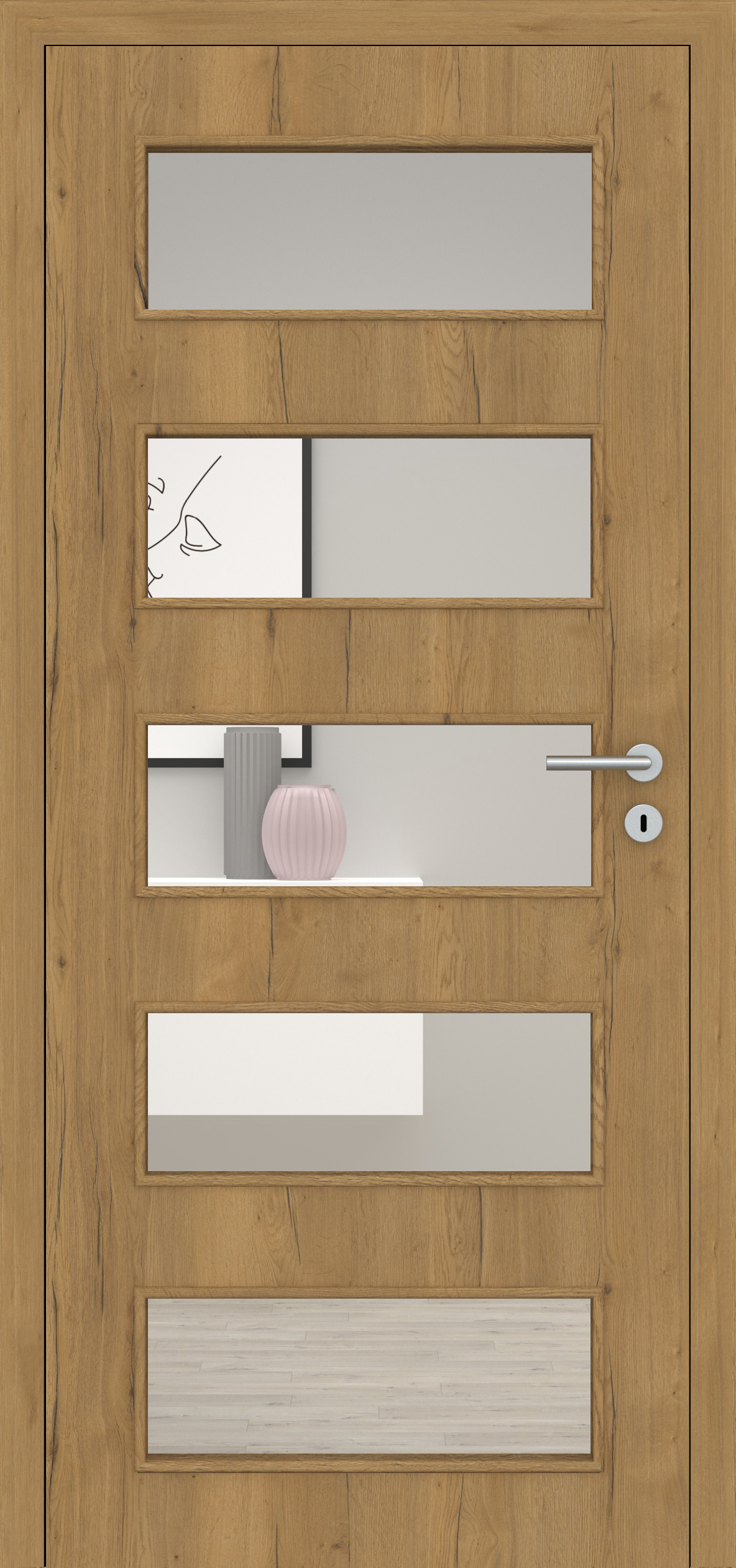 Fachwerk Eiche Honig