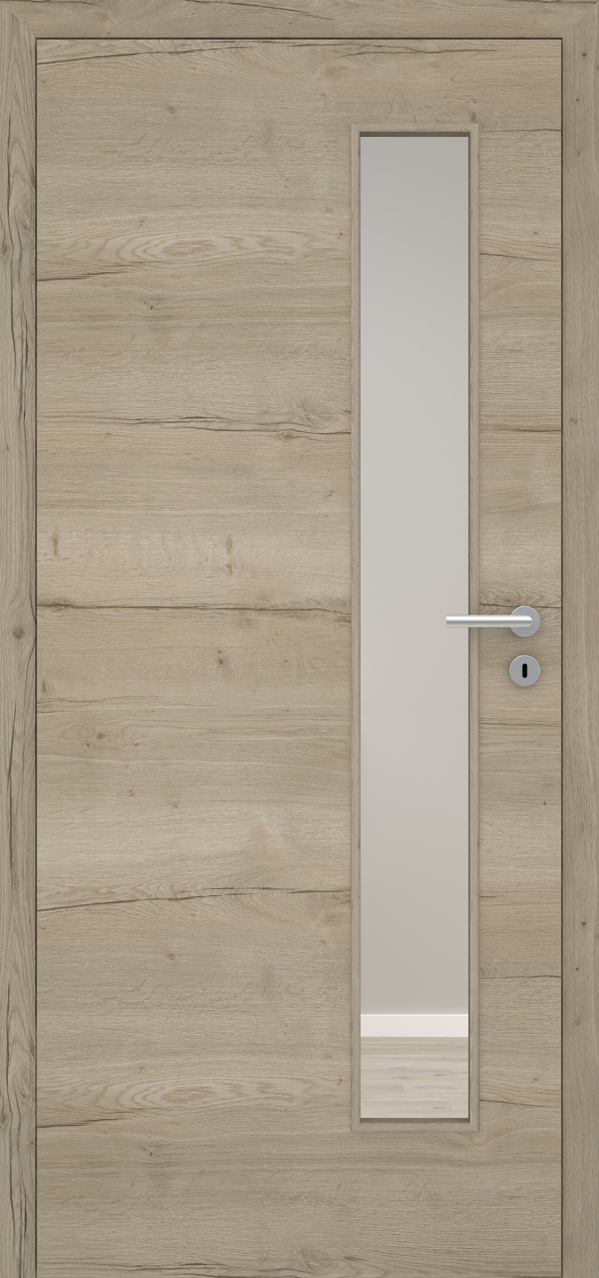 Fachwerk Eiche Sand quer