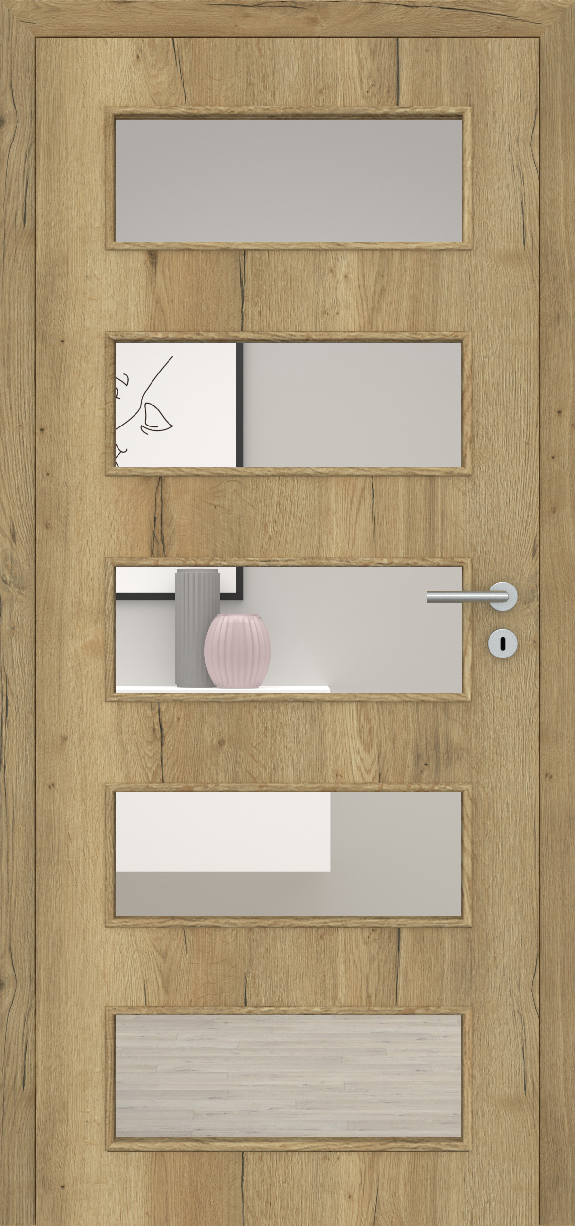 Fachwerk Eiche Natur