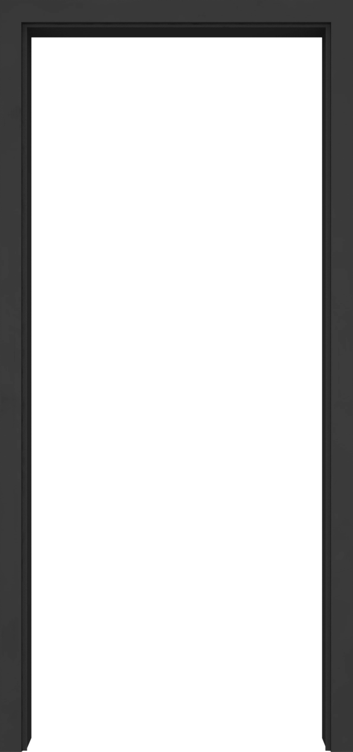 Anthrazitgrau in der Wand
