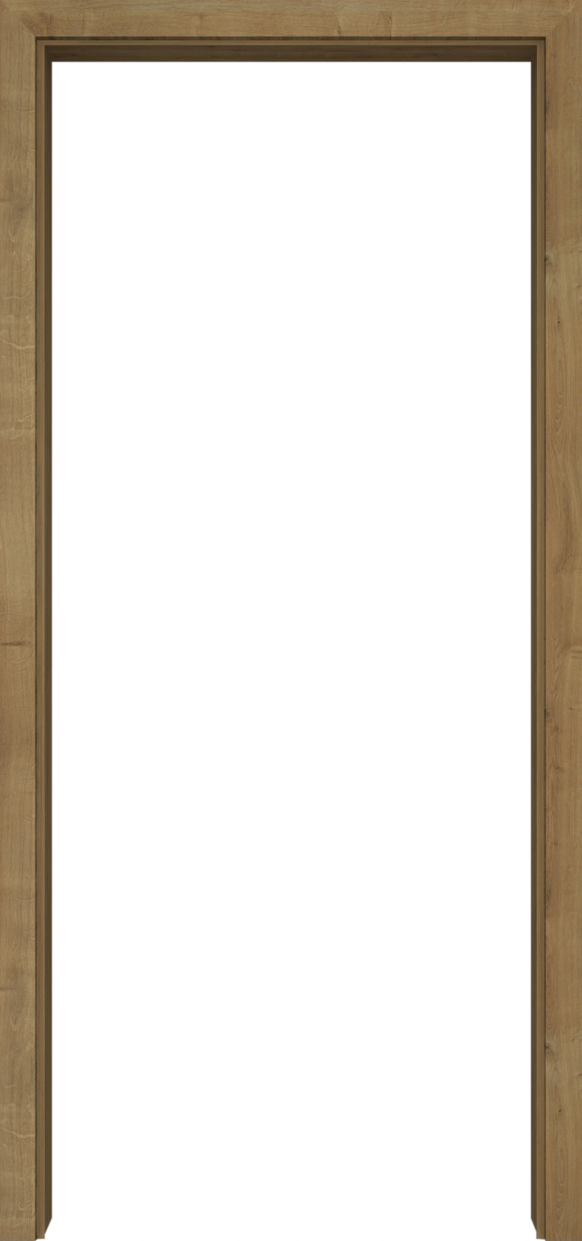 Eiche astig in der Wand
