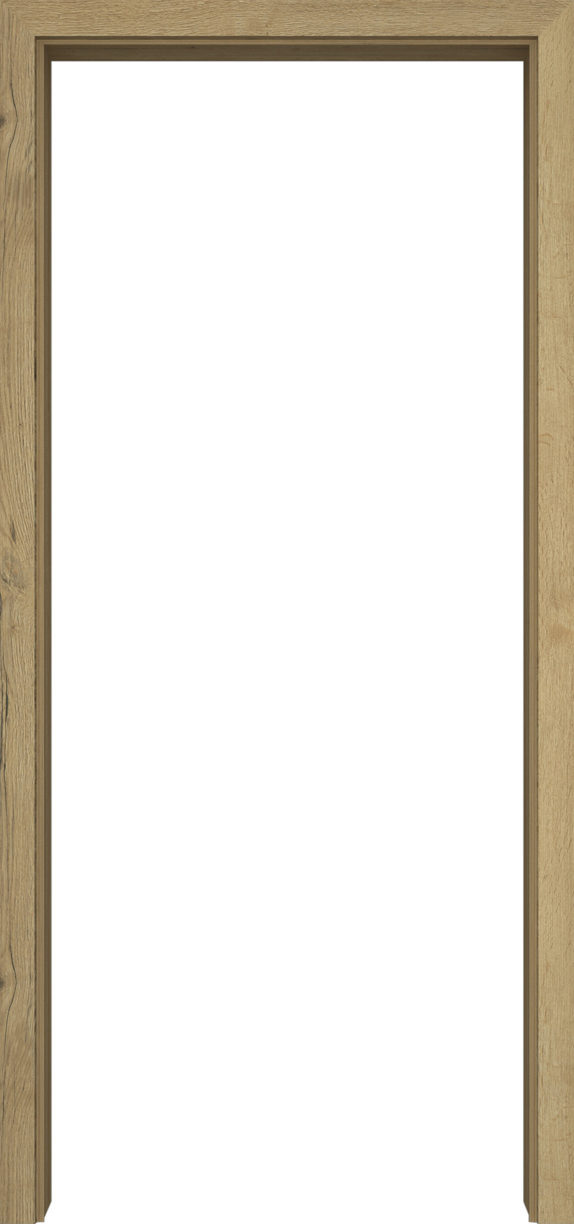 Fachwerk Eiche Natur in der Wand
