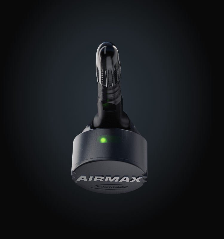 airmax, ladegerät, birne, usb, batterie