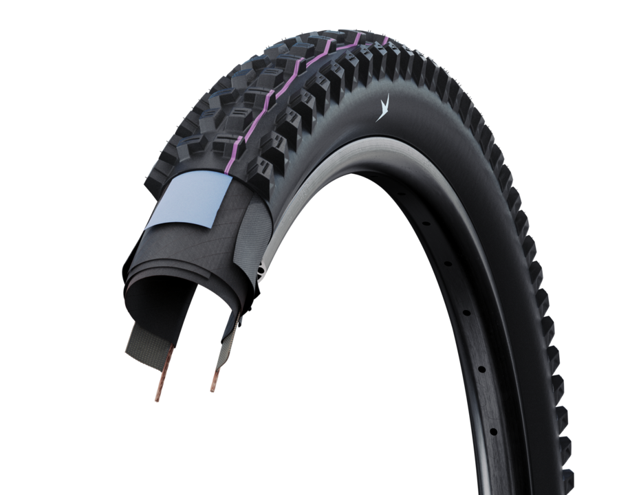 Reifen, Mountainbike-Reifen, knobby Profil, Schlauchlos, Felge, reifen, fahrradreifen, knobby, mountain-bike, profiltiefe