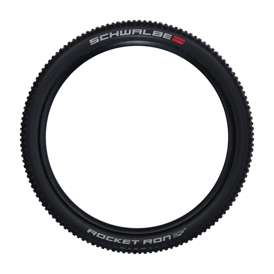 Fahrradreifen, Reifen, Mountainbike, schwarz, Schwalbe Rocket Ron, Mountain bike tire, Schwalbe tire, rocket ron, knobby tread, tubeless-ready, Reifen, Fahrradreifen, Mountainbike-Reifen, Schwalbe, Gummimuster