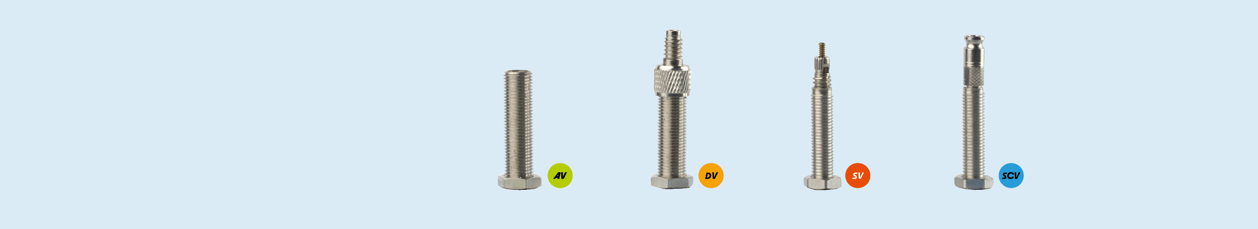 Fahrradventile, Metall, Schrader-Ventil, Presta-Ventil, Ventiladapter