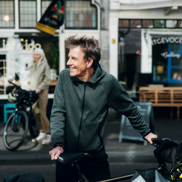 Jacke, Hoodie, Grün, Reißverschluss, Fahrrad