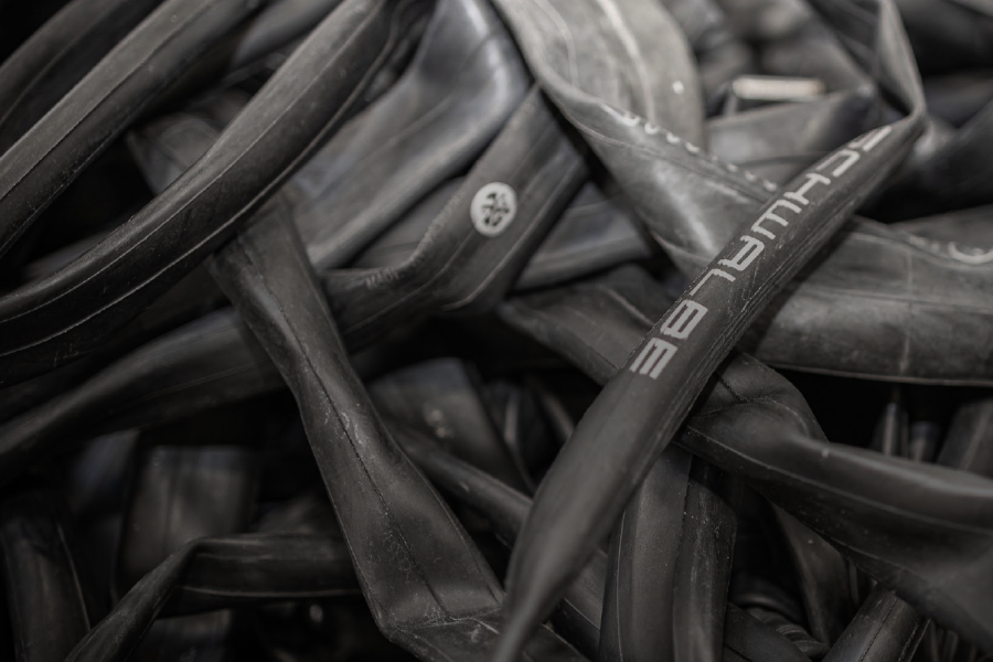 RECYCLING PROCESS FOR OLD BICYCLE INNER TUBES NOW AVAILABLE IN ELEVEN COUNTRIES