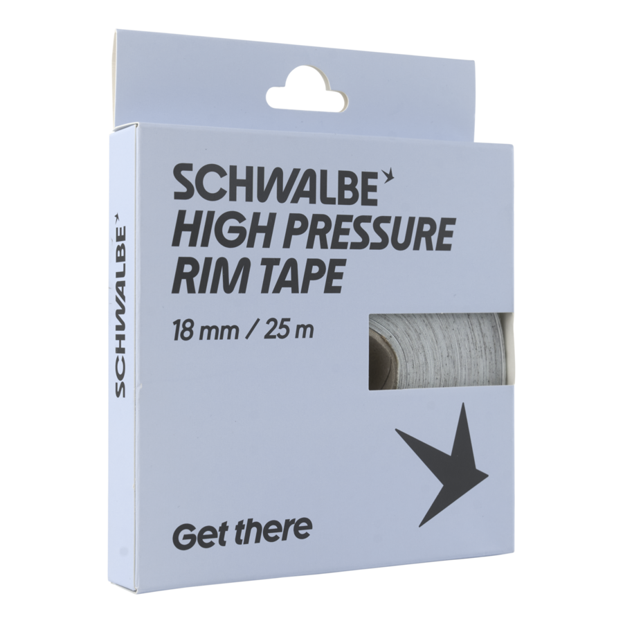 Schwalbe, Rundband Pneumatik, Felgenband, 18 mm, 25 m, Felgenband, Schwalbe, Hochdruck, 18 mm, 25 m