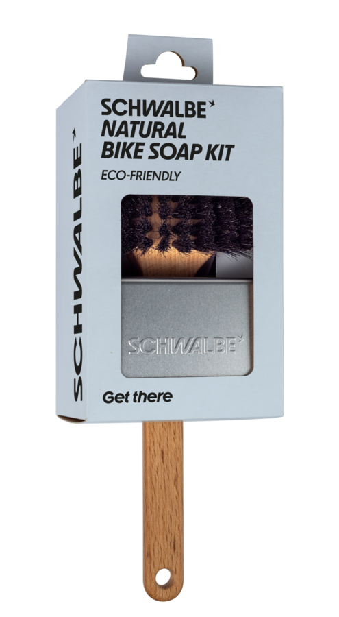 Fahrradseife, Natürlich, Umweltfreundlich, Verpackung, Holzgriff, Bikeshampoo, Schwalmbe, Natural, Ecologisch, Pinsel