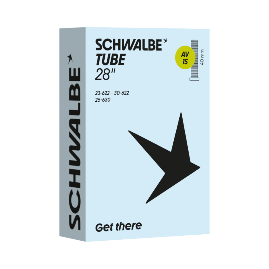 Schwable Tube, 28 Zoll, Flach?, Sternenlogo, Get there
