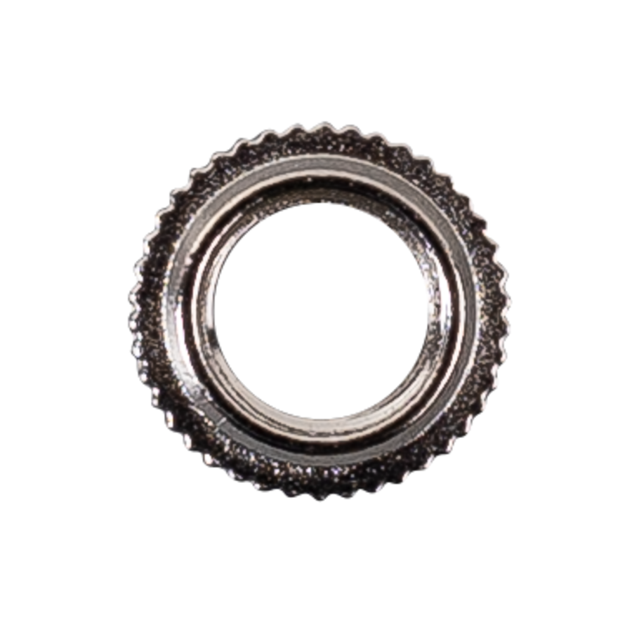 Ring, Metall, Silber, Zahnrad, Kreis, flask ring, Kappenring, Metallring, Kronkappe, Schraubkronenrie
