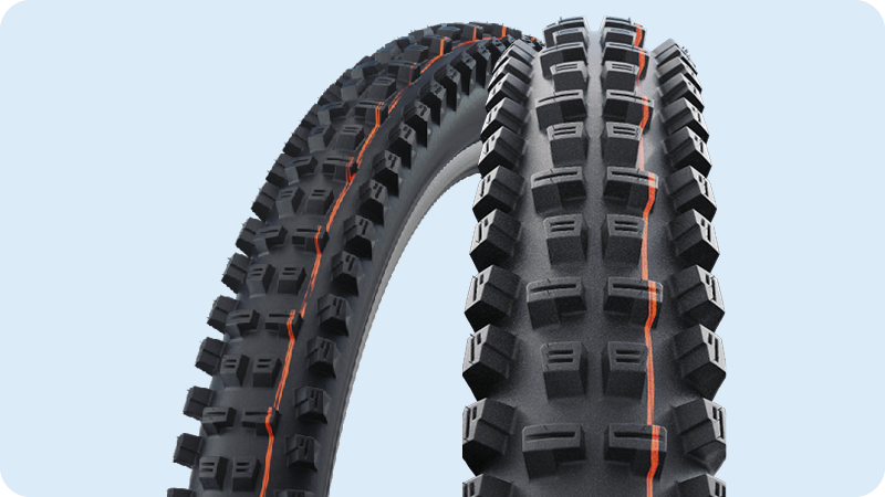 Reifen, Mountainbike-Reifen, Offroad-Reifen, Knobby-Profil, Gummi-Reifen