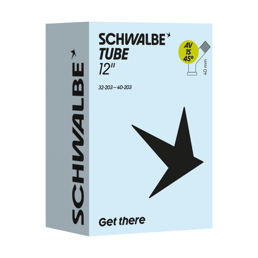 Schwalbe Schlauch, 12 Zoll, Schlauch, Stern Grafik, Get there