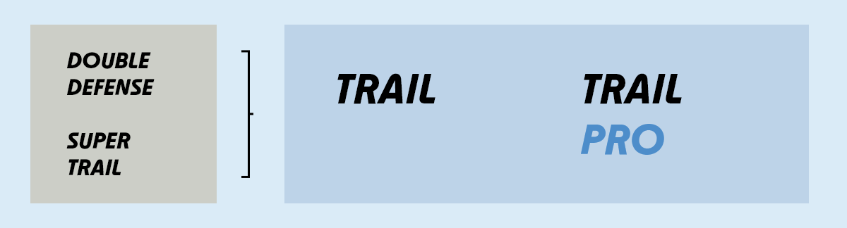 trail, pro, logo, text, grafik
