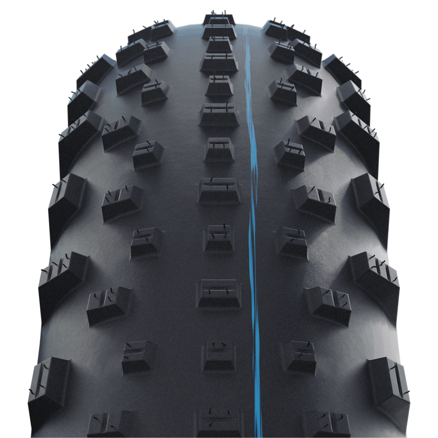 Stollenreifen, Mountainbike-Reifen, Griffige Profilstollen, Nabenreifen?, blaue Streifen, mountain bike tire, tire tread, knobby tire, off-road, bike tire, Reifen, Mountainbike, Reifenprofil, Knobby-Reifen, Profildesign