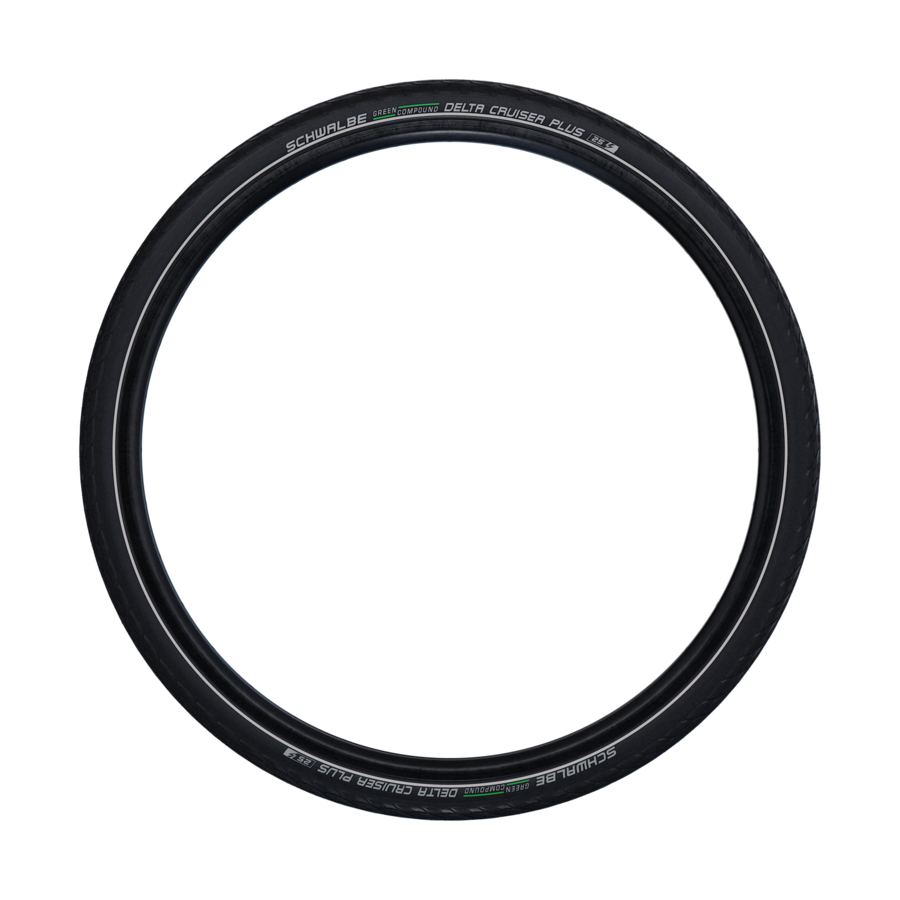 Reifen, Fahrradreifen, Schwalbe, Delta Cruiser Plus, Green Compound, Fahrradreifen, Schlauchlos, Drahtreifen?, Delta Cruiser Plus, Schwalbe Delta Cruiser Plus, Reifen, Pneus, Schwalbe Delta Cruiser Plus, Greentech, Laufradreifen