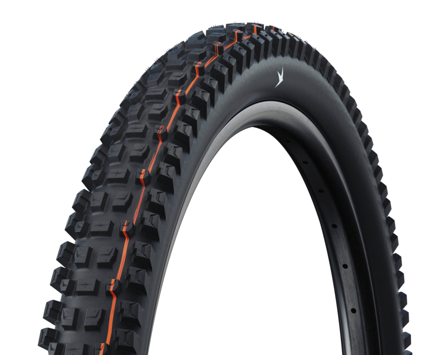 Reifen, Mountainbike-Reifen, Knobby-Gummi, Offroad-Reifen, Tubeless-Look, fahrradreifen, knobby, geländereifen, profilierte Lauffläche, randrille, Mountain bike tire, Tubeless?, Knobby tread, Off-road tire, Dark color