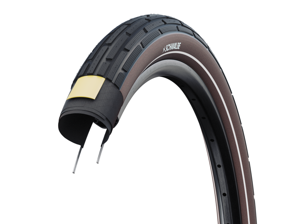 Reifen, Tubeless, Schlauchlos, Luftreifen, Schwalbe, Vorderradreifen, Schlauchlos, Fahrradreifen, Gummi Reifen, Schwarzbraun, Reifen, Schlauch, Fahrradreifen, Falttire, Schwalbe-Logo, Reifen, Fahrradreifen, Autoreifen, Gummi, Schwalbe