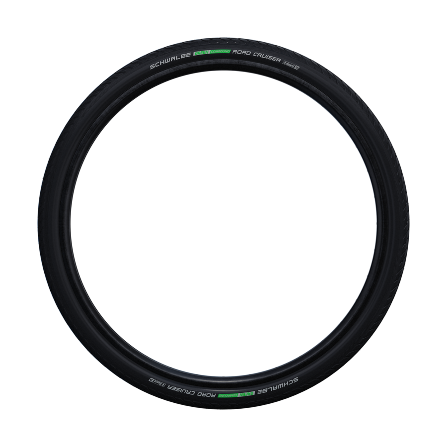 Reifen, Schlauchlos, Schwalbe, Road Cruiser, Gummi, road tire, Schwalbe Reifen, grüne Mischung, Reifen mit grünem Label, Fahrradreifen, Reifen, Straßenreifen, Schwalbe, Fahrradreifen, Alloy?, reif, Straßenreifen, Schwalbe, schwarz, Gummi