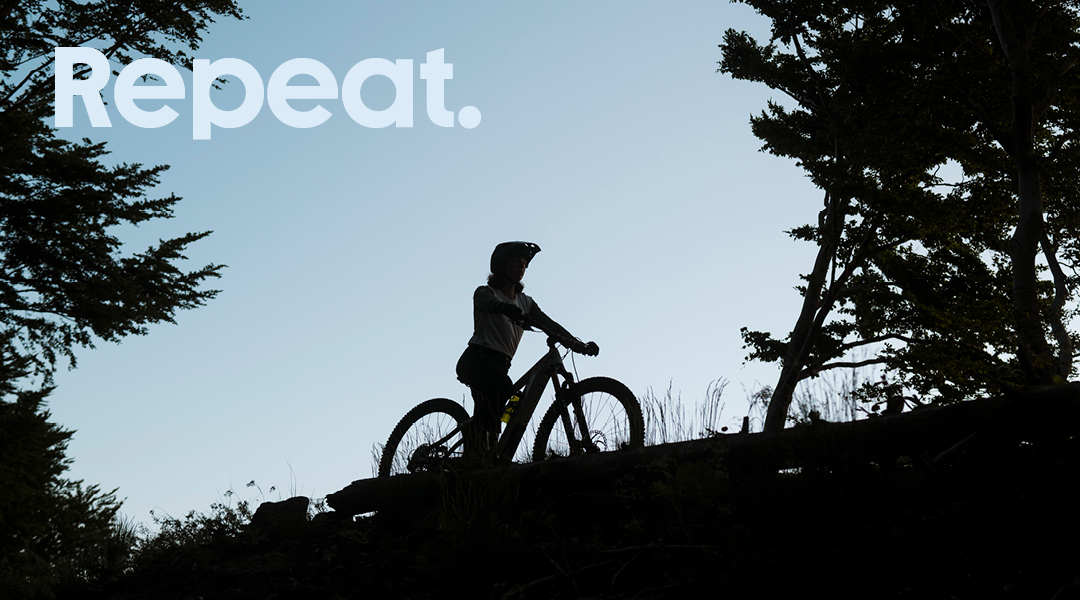 Mountainbike, Silhouette, Fahrrad, Outdoor, Pfad